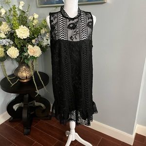 BB Dakota black dress size medium .brand new never used.